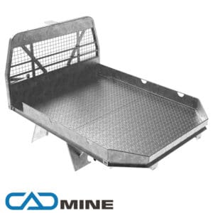 Single Cab RHD Tray - (2275-215RHVW)