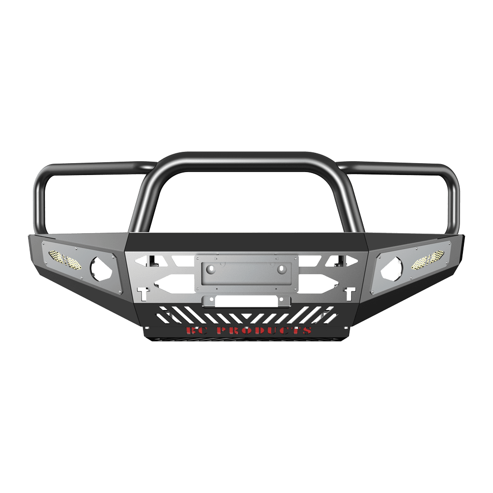 NISSAN Navara D22 - Triple Hoop Full Replacement Bull Bar - Image 2