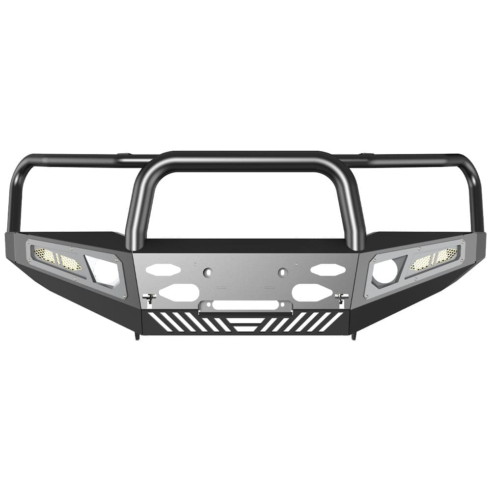 NISSAN Patrol GU Y61 Series 1~3 - Triple Hoop Full Replacement Bull Bar - Image 2