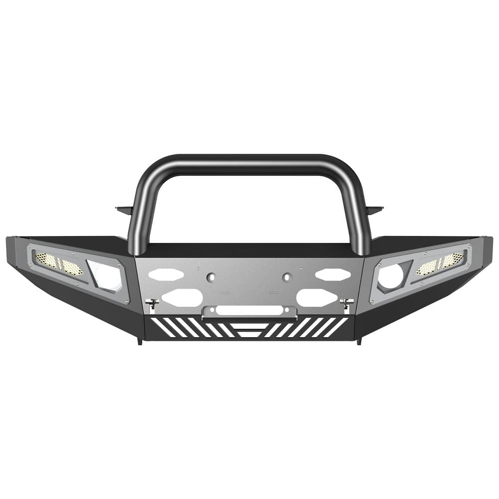 NISSAN Patrol GU Y61 Series 1~3 - Single Hoop Full Replacement Bull Bar - Image 2