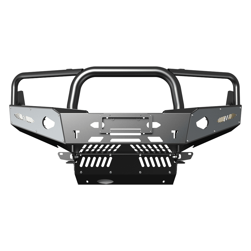 NISSAN Navara D40 Thai Built (2008~2015) - Triple Hoop Full Replacement Bull Bar - Image 2