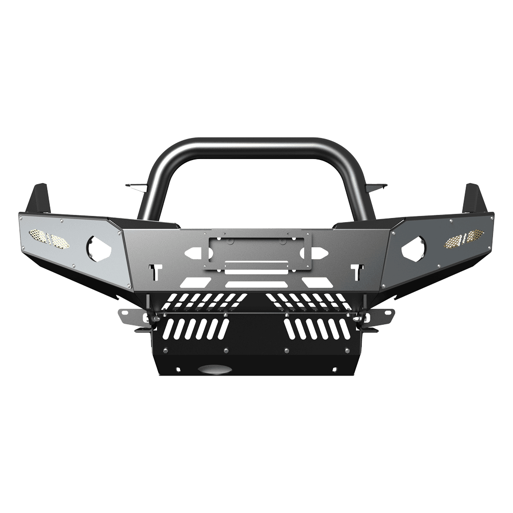 NISSAN Navara D40 Thai Built (2008~2015) - Single Hoop Full Replacement Bull Bar - Image 2