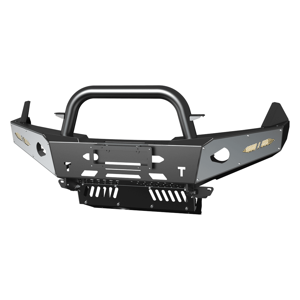 NISSAN Navara D40 Thai Built (2008~2015) - Single Hoop Full Replacement Bull Bar