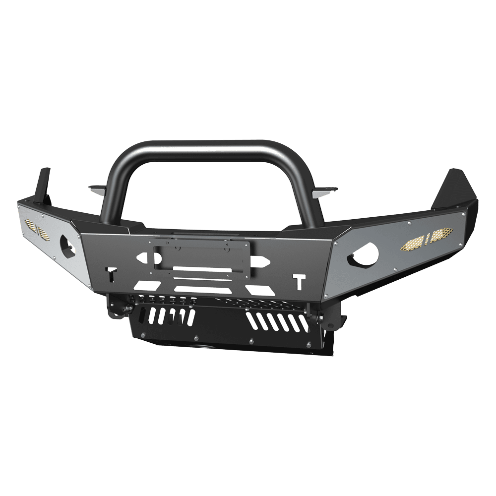 NISSAN Navara D40 Spain Built (2005~2010) - Single Hoop Full Replacement Bull Bar