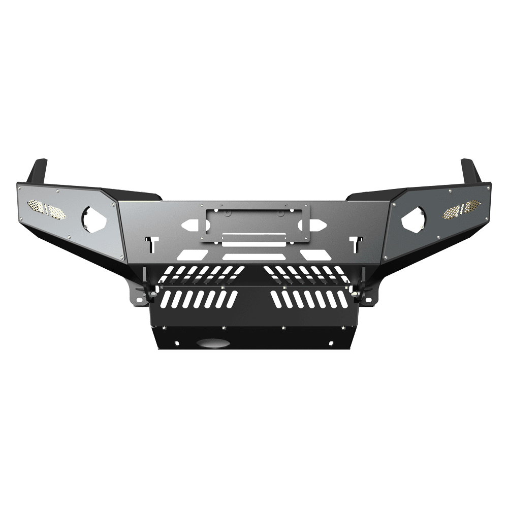 NISSAN Navara D40 Spain Built (2010~2015) - No Hoop Full Replacement Bull Bar - Image 2