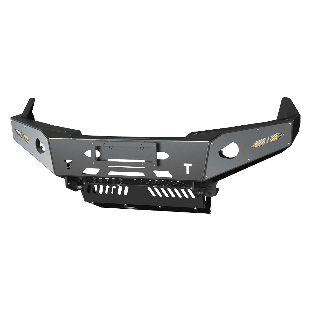 NISSAN Navara D40 Spain Built (2010~2015) - No Hoop Full Replacement Bull Bar