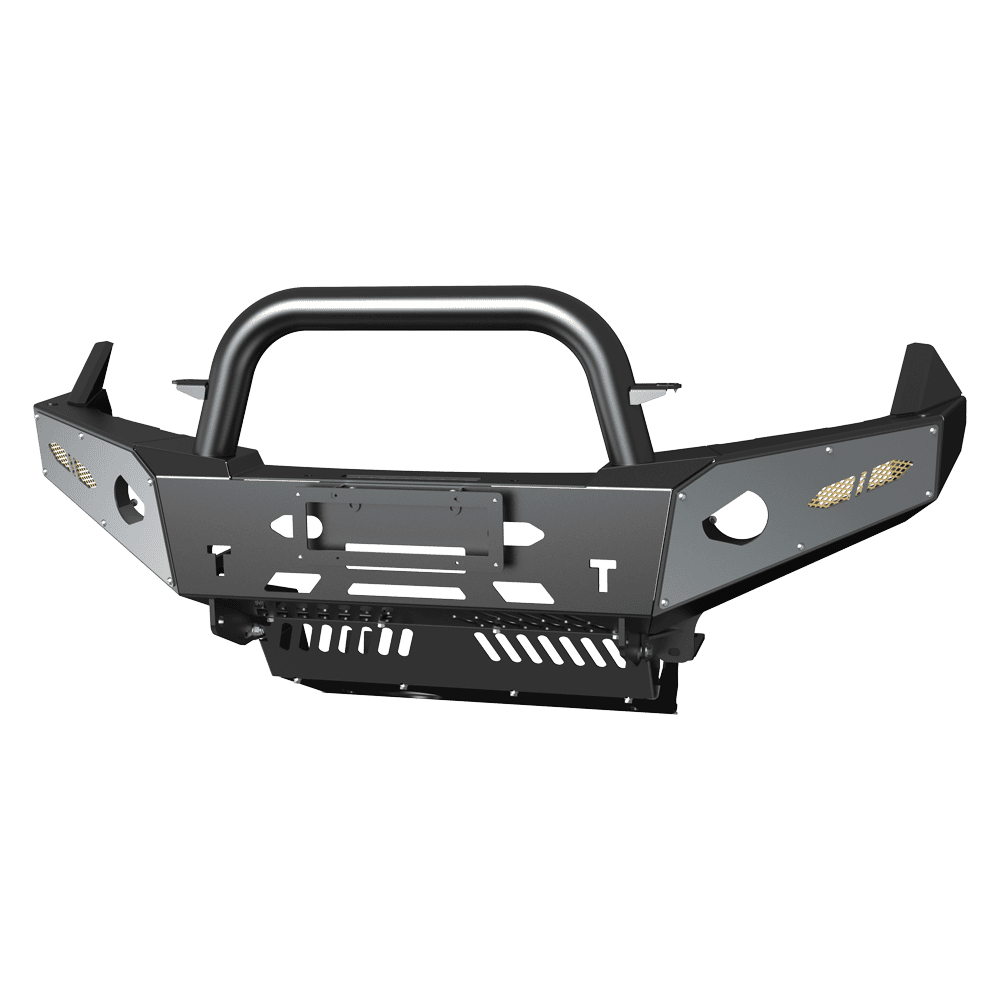 NISSAN Navara D40 Spain Built (2010~2015) - Single Hoop Full Replacement Bull Bar