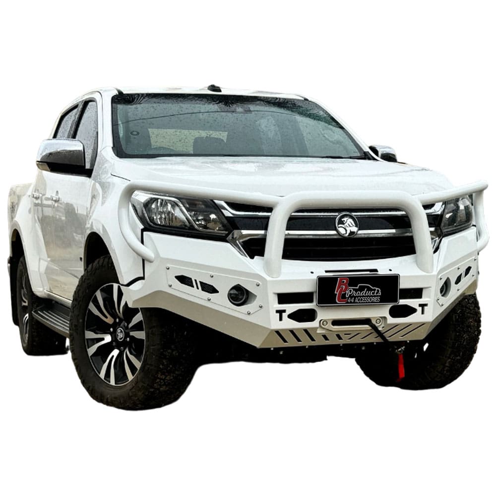HOLDEN Colorado RG (2016 - 2020) - Triple Hoop Full Replacement Bull Bar - Image 5