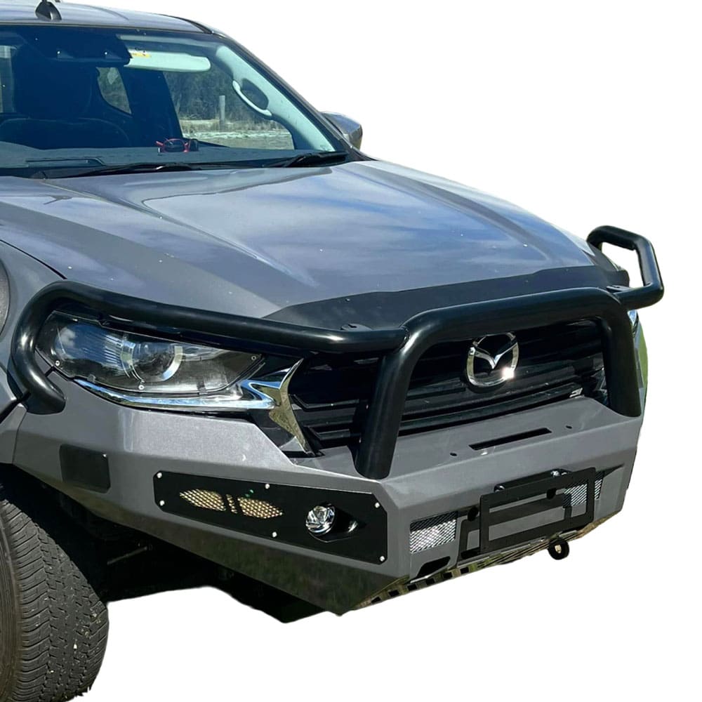 MAZDA BT-50 TF (2020 onwards) - Triple Hoop Full Replacement Bull Bar - Image 5