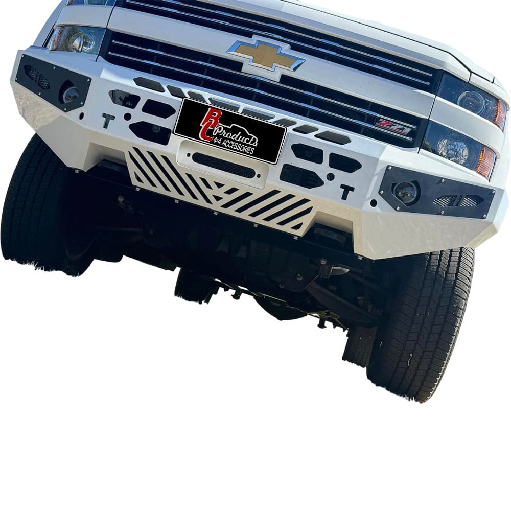 CHEVROLET Silverado 2500(HD) (2018 - 2021) - No Hoop Full Replacement Bull Bar - Image 5