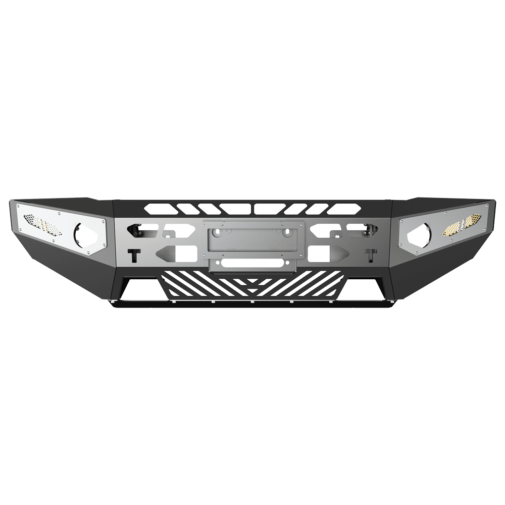 CHEVROLET Silverado 2500(HD) (2018 - 2021) - No Hoop Full Replacement Bull Bar - Image 2