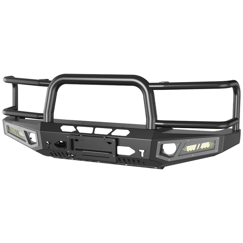 NISSAN GQ Patrol (1988 - 1999) - Triple Hoop Full Replacement Bull Bar