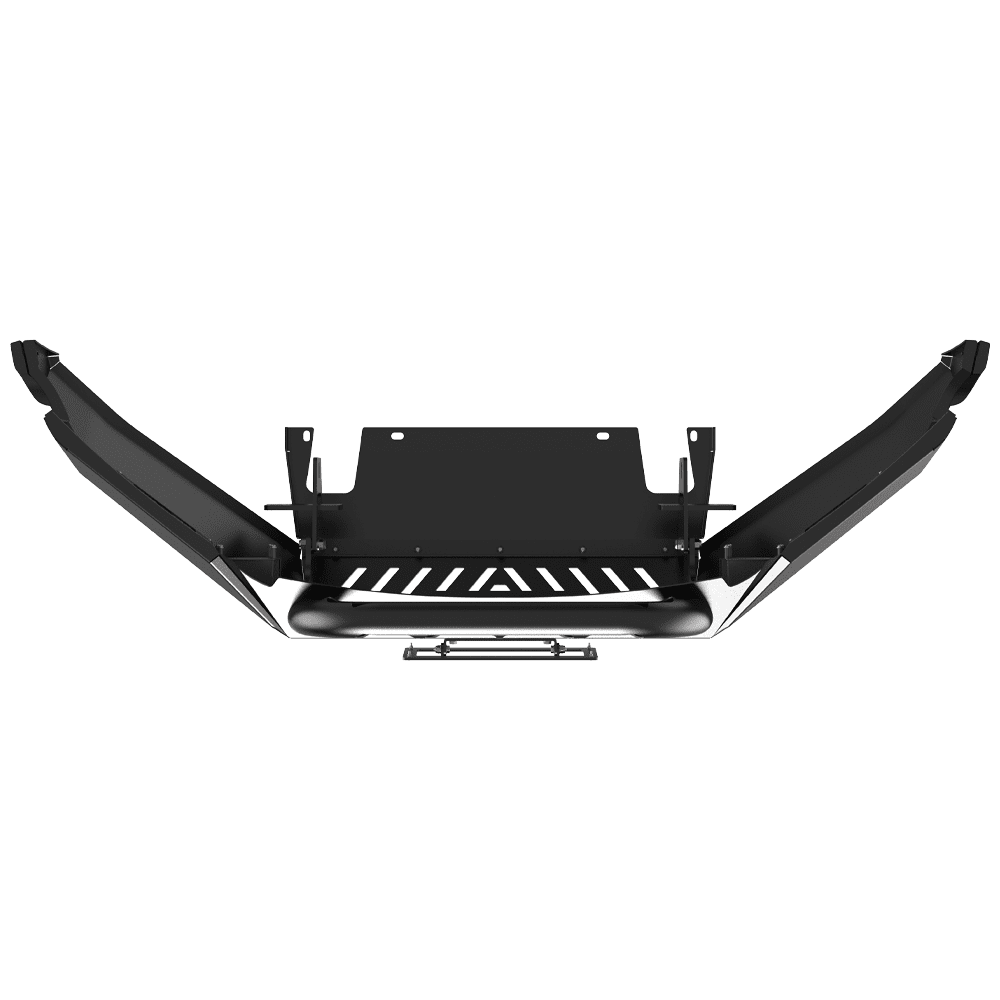HOLDEN Colorado RG (2016 - 2020) - Low Hoop Full Replacement Bull Bar - Image 4