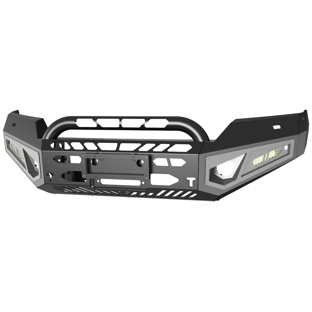 TOYOTA Landcruiser 200 Series (2015 - 2021) - Low Hoop Full Replacement Bull Bar