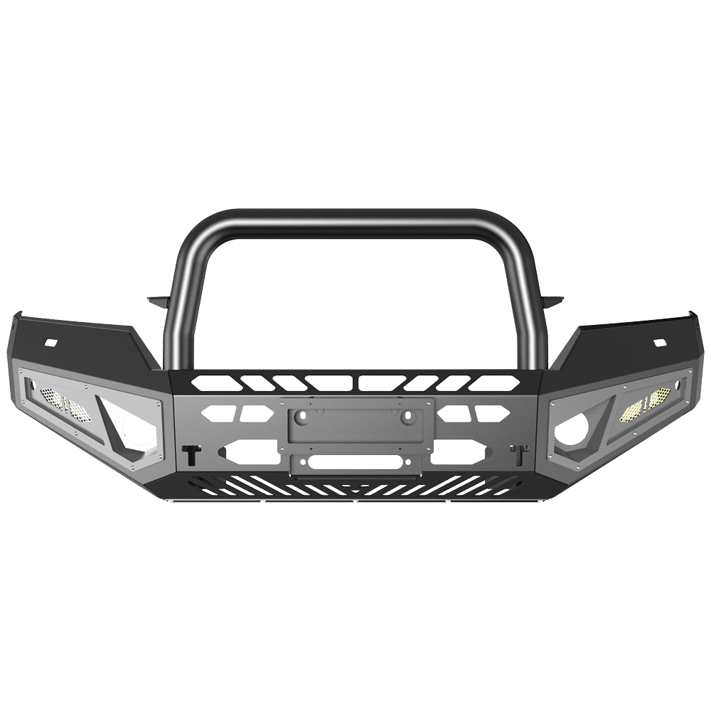 TOYOTA Landcruiser 200 Series (2015 - 2021) - Single Hoop Full Replacement Bull Bar - Image 2