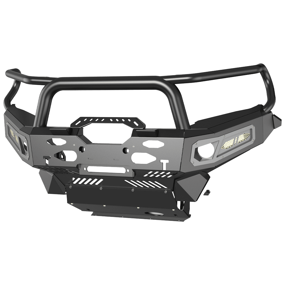 NISSAN Navara NP300 (2021 - onwards) - Triple Hoop Full Replacement Bull Bar