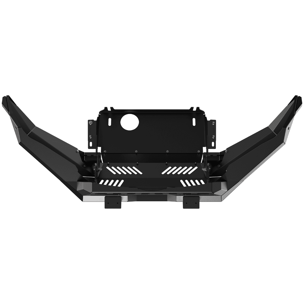 NISSAN Navara NP300 (2021 - onwards) - Low Hoop Full Replacement Bull Bar - Image 9
