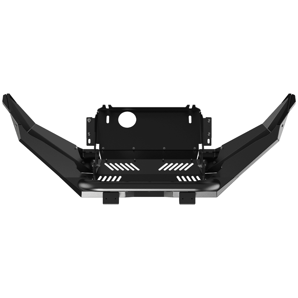 NISSAN Navara NP300 (2021 - onwards) - Low Hoop Full Replacement Bull Bar - Image 5