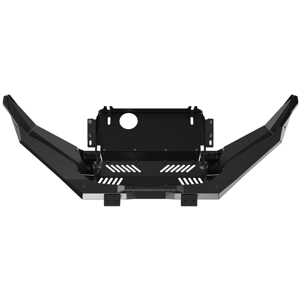 NISSAN Navara NP300 (2021 - onwards) - No Hoop Full Replacement Bull Bar - Image 4